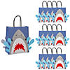 Medium Shark Gift Bags - 12 Pc. Image 1