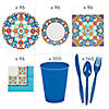 Mega Bulk 904 Pc. Colorful Fiesta Tableware Kit for 96 Guests Image 1