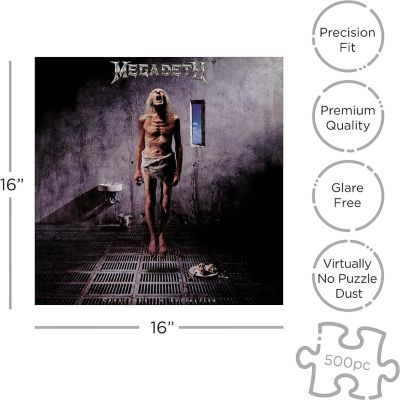 Megadeth Countdown To Extinction 500 Piece Jigsaw Puzzle Image 2