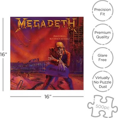 Megadeth Peace Sells But Whos Buying 500 Piece Jigsaw Puzzle Image 2
