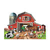 Melissa & Doug Busy Barn Yard Shaped Jigsaw Puzzle Image 1