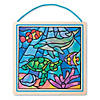 Melissa & Doug Peel & Stick Gel Ocean Stained Glass Kit Image 1