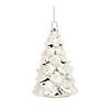 Melrose International Glass Tree Ornament (Set Of 6) 5In Image 1