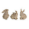 Melrose International Rabbit Figurine (Set of 3) Image 1