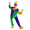 Men&#8217;s Mardi Gras Jester Costume Image 1