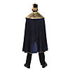 Men's Blue Wise Man's Cape with Crown Costume Image 1