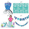 Mermaid Sparkle Premium Birthday Party Decorating Kit - 6 Pc. Image 1