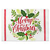 Merry Christmas Print Placemat (Set Of 6) Image 3