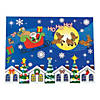 Merry Christmas to All Sticker Scenes - 12 Pc. Image 1