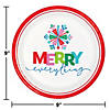 Merry Everything Christmas Paper Plates Image 1