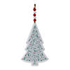 Metal Tree Ornament with Beaded Hanger (Set of 12) Image 4