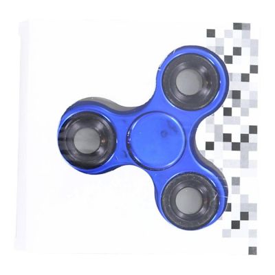 Metallic Fidget Spinner  Blue Image 1