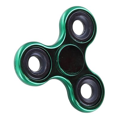 Metallic Fidget Spinner  Green Image 1