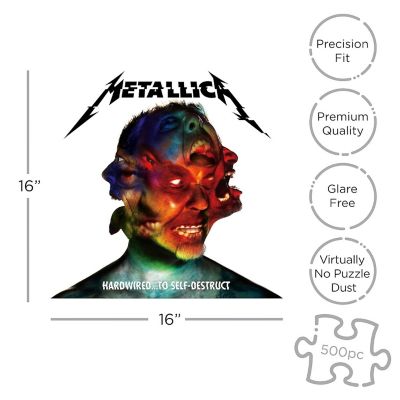 Metallica Hardwired to Self-Destruct 500 Piece Jigsaw Puzzle Image 1