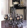 Midnight Elegance Candle Chandelier 13.5X12.12X14" Image 1