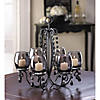 Midnight Elegance Candle Chandelier 13.5X12.12X14" Image 2