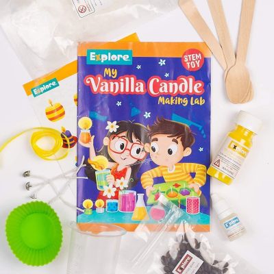 Mighty Mojo STEM Learner My Vanilla Candle Making Lab DYI Kids Science Kit Image 1