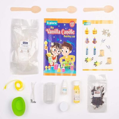 Mighty Mojo STEM Learner My Vanilla Candle Making Lab DYI Kids Science Kit Image 2