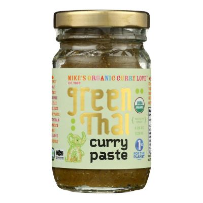 Mike's Organic Curry Love - Curry paste Organic Green Thai Ms - Case of 6-4.23 OZ Image 1
