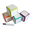Mind Sparks Dry Erase Blocks, Assorted Colors, 3" x 3", 4 Blocks Per Set, 2 Sets Image 2