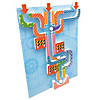 Mind Sparks Magnetic Marble Run, Assorted Colors, 9.6"W x 11.2"H Magnetic Board, 34 Pieces Image 2