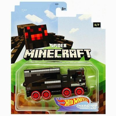 Minecraft Hot Wheels 1:64 Diecast Car  Spider Image 1
