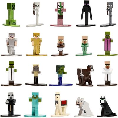 Minecraft Nano Metalfigs 20 Pack Wave 1  1.65 Inch Die-Cast Metal Figures Image 1