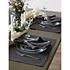 Mineral Gray Ribbed Placemat Set/6 Image 4