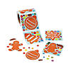 Mini Decorate-a-Christmas-Cookie Sticker Roll - 50 Pc. Image 1
