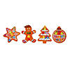 Mini Decorate-a-Christmas-Cookie Sticker Roll - 50 Pc. Image 1