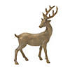 Mini Deer Figurine (Set Of 6) 3.5"L X 3.5"H, 3.5"L X 5"H Resin Image 1