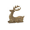 Mini Deer Figurine (Set Of 6) 3.5"L X 3.5"H, 3.5"L X 5"H Resin Image 2
