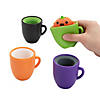 Mini Halloween Cup Characters Squeeze Toys - 12 Pc. Image 1