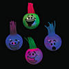 Mini Light-Up Funny Face Bouncy Ball Assortment - 12 Pc. Image 1