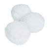 Mini Light-Up Stuffed Snowballs - 12 Pc. Image 1