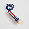Mini Patriotic Flashlights on a Rope - 12 Pc. Image 1