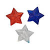 Mini Patriotic Star-Shaped Bouncy Balls - 12 Pc. Image 1