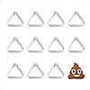 Mini Poop Emoji Cookie Cutters Image 1