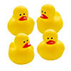 Mini Yellow Rubber Ducks - 24 Pc. Image 1