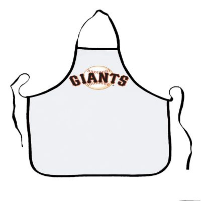 MLB Baseball San Francisco Giants Sports Fan BBQ Grilling Apron Black Trim Image 1