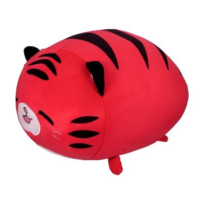 MochiOshis 12-Inch Character Plush Toy Animal Red Tiger  Puyumi Purroshi Image 1