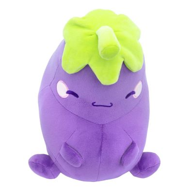 MochiOshis Eggplant 10-Inch Character Plush Toy  Murasaki Nasukkoshi Image 2