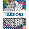 Modern Patterns Illusions Coloring Book Image 1