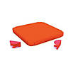 Modular Toy Storage Box Top: Red/Orange Image 1