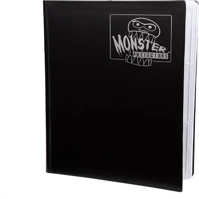 Monster Protectors 9 Pocket Side Loading Trading Card Album -Holds 360 TCGs - Works w/ Yugioh, Magic The Gathering, Pok&#233;mon & Sports Cards-Safe & Secure Storage Image 1