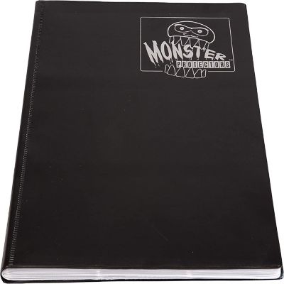 Monster Protectors 9 Pocket Side Loading Trading Card Album -Holds 360 TCGs - Works w/ Yugioh, Magic The Gathering, Pok&#233;mon & Sports Cards-Safe & Secure Storage Image 2