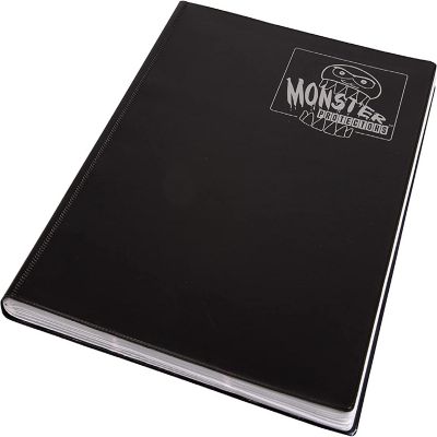 Monster Protectors 9 Pocket Side Loading Trading Card Album -Holds 360 TCGs - Works w/ Yugioh, Magic The Gathering, Pok&#233;mon & Sports Cards-Safe & Secure Storage Image 3