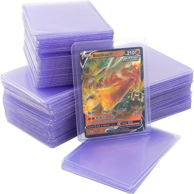 Monster Top Loaders for Collectible Trading Cards - 200 Count 3"x4" Clear Hard Plastic Card Protector Toploader Sleeves Compatible w MTG, Magic The Gathering, Y Image 3