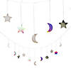 Moon & Stars Hanging Decoration Image 1