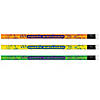Moon Products Pencils Neon Happy Birthday, 12 Per Pack, 12 Packs Image 1